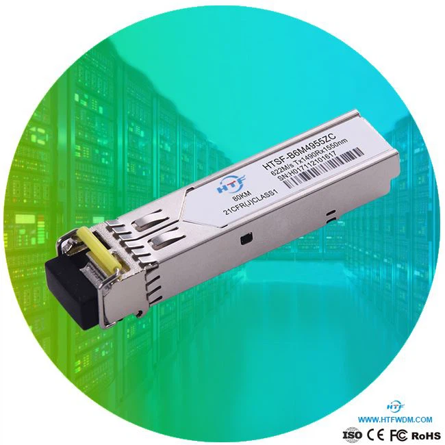Pemancar BIDI SFP 80KM 622M 1490nm-1550nm ZR