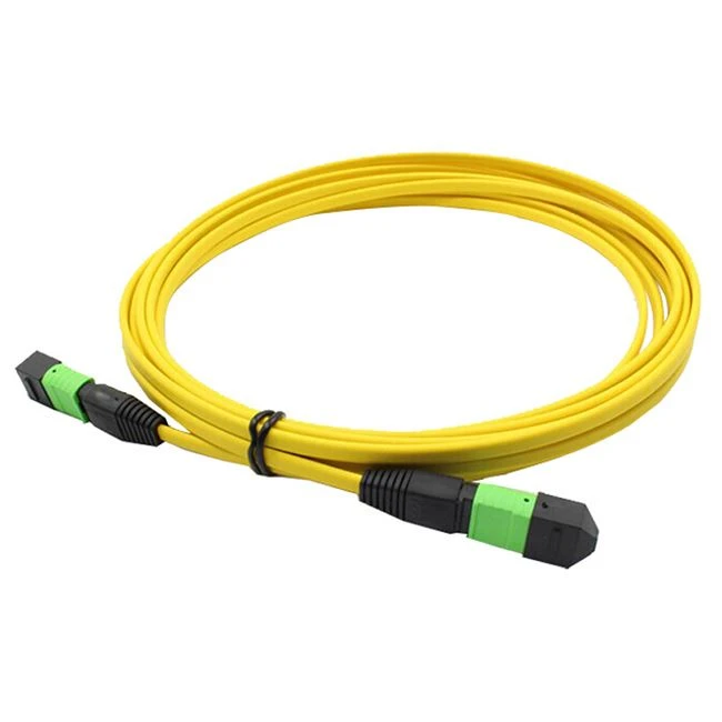 Kabel patch Ethernet patchcord MTP OS2 OFNP Female Elite
